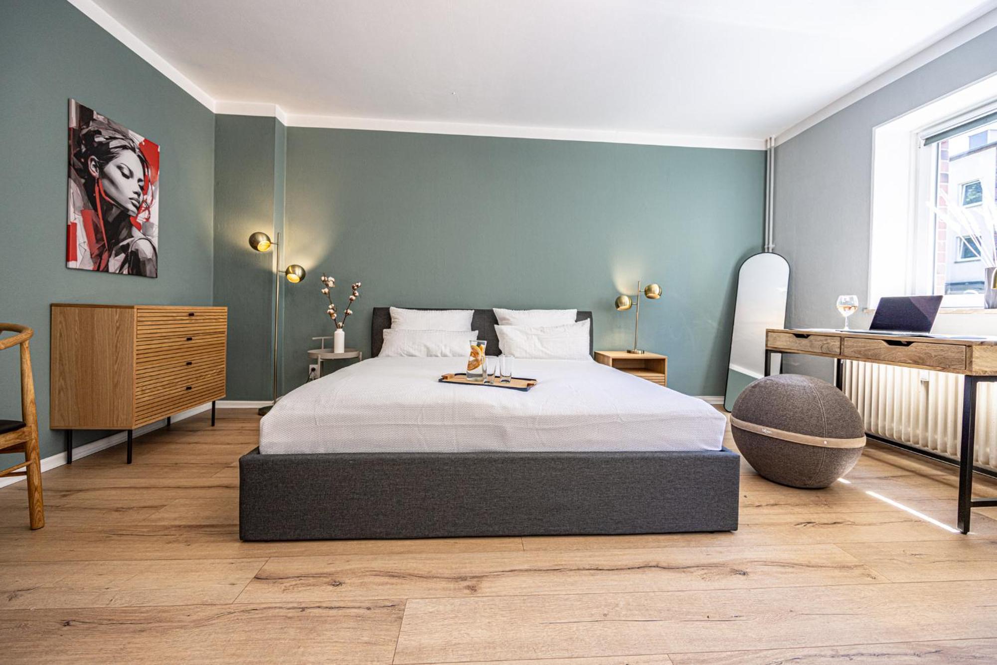 Have-A-Nice-Stay - Nahe Bahnhof Ahrensburg - 20 Minuten Nach Hamburg - Trotzdem Ruhig Gelegen - 6 Minuten Zu Fuss Ins Zentrum Ahrensburg - Modern Eingerichtet 外观 照片