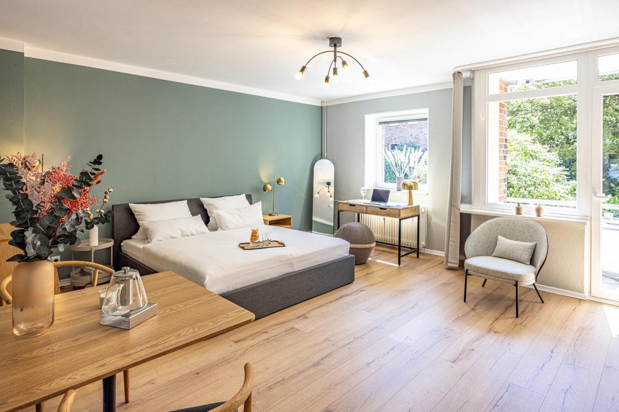 Have-A-Nice-Stay - Nahe Bahnhof Ahrensburg - 20 Minuten Nach Hamburg - Trotzdem Ruhig Gelegen - 6 Minuten Zu Fuss Ins Zentrum Ahrensburg - Modern Eingerichtet 外观 照片